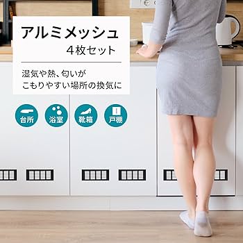 Amazon | Besshon 換気口 換気扇 カバー 排気口 後付け 室外